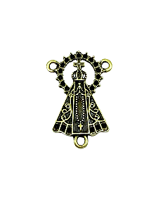 Entremeio Aparecida com Manto Ouro Velho