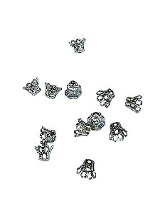 Mini tulipa niquelada 13 unid.