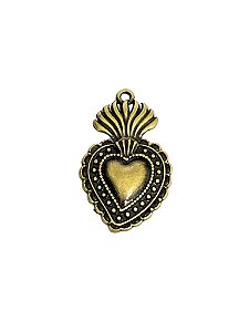Pingente Sagrado Coração Clássico