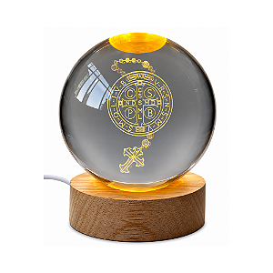 Luminária Bola São Bento 3D