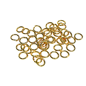 Argola Dourada 4.2mm 2 Milessimos 2Gr