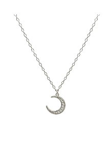 Corrente com pingente de lua