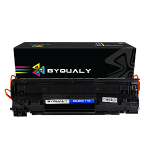 Toner Compatível com HP CF283A 283 Byqualy | M127FN M127FW M125 M201 M225 M226 M202 M201DW | 1.5k PÁGINAS