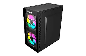 Gabinete  Gamer  KAESAR | VIDRO- CLANM