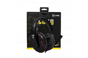 Headset Gamer Fly Red  |  Clanm