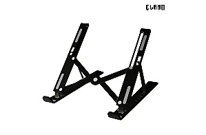 Suporte Plástico Preto para notebook  CS30 - Clanm