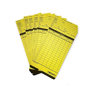 CARTÃO CARTOLINA VEGA / AMARELO (C/100UN)