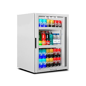 Refrigerador Expositor Frigobar 115 Litros Branco VB11RB 220V Metalfrio - (NOVO)