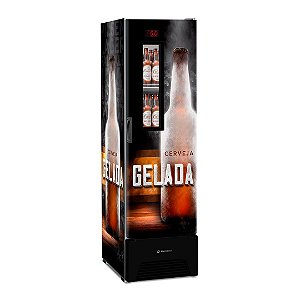 Cervejeira Slim Com Visor 336 Litros 220V VN28FP Metalfrio - (NOVO)