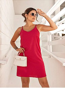 Vestido feminino em crepe