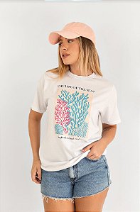 T-Shirt feminina Coral