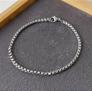 Pulseira Masculina Corrente 2,5mm - 20 cm