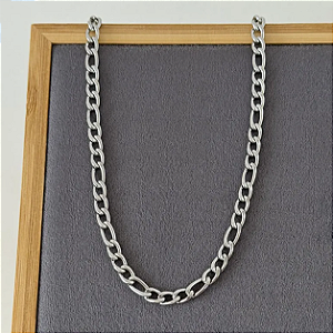 Colar Masculino Groumet 3x1 5mm