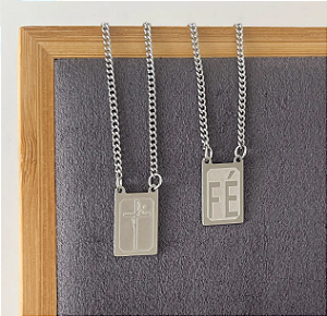 Escapulário Masculino Fé