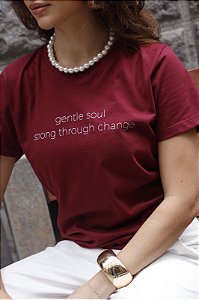 T-Shirt Feminina Gentle Soul