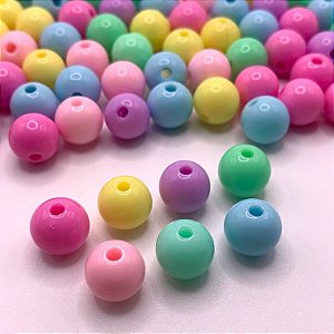 Kit Miçanga Infantil Bola Candy 10mm - Aprx 190 Peças