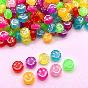 Miçanga Infantil Smile Para Pulseira 7mm - Aprx 170 Peças