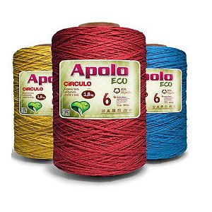 Barbante Apolo Eco Circulo 1,8kg Fio 6