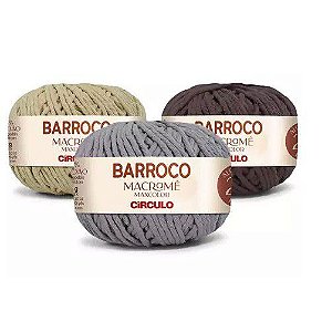 Barbante Barroco Macramê Maxcolor Circulo 24 Fios 400g