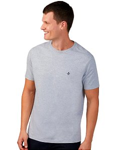 T SHIRT  BASICA CINZA CLARO DUDALINA