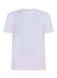 T SHIRT FLAME TRANSFER WHITE BRANCO JOHN