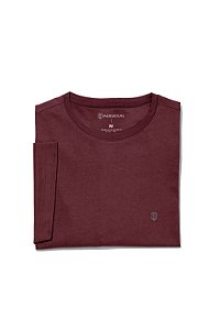T SHIRT MC DC BASICA VINHO INDIVIDUAL