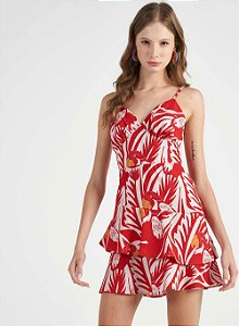 VESTIDO ESTAMPADO ARACEMA COLCCI