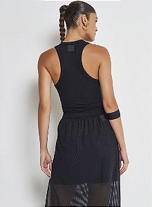 REGATA CANELADA PRETO COLCCI