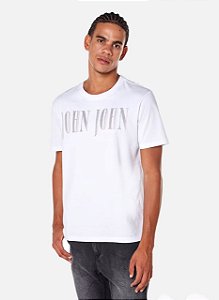 T-SHIRT POINTS BRANCO JOHN JOHN