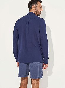 CAMISA RELAX AZUL DARKNESS COLCCI