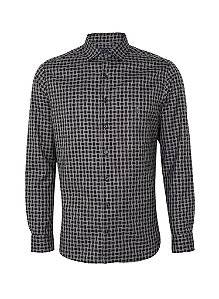 CAMISA ML SLIM XDZ MOULINE PRETO DUDALINA