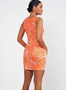 VESTIDO COLCCI  GRECO ORANGE