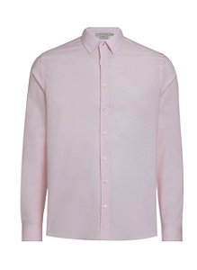 CAMISA ML TRICOLINE LISA ROSA/ BRANCO DUDALINA