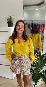 SHORTS COM CINTO MINI NEO GEO DIMY