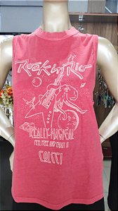 REGATA ESTAMPADA  VERMELHO IFE COLCCI