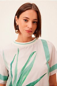 VESTIDO T-DRESS GOLA DE RETILINEA  DIMY