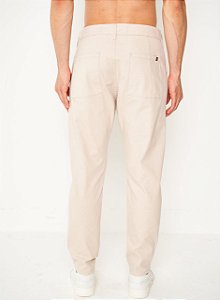 CALCA SARJA NEW CHINO BEGE TAUPE COLCCI