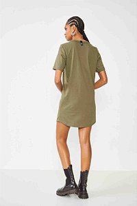 VESTIDO COLCCI  VERDE DRAGON