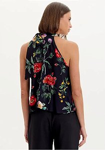 BLUSA SEM MANGA COM AMARRACAO LP