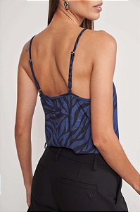 REGATA ESTAMPADA  TURMALINA NEGRA COLCCI