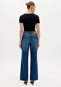 CALCA JEANS FULL LENGTH HIGH  LANÇA PERFUME