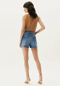 SHORT JEANS COMFORT HIGH  LANÇA PERFUME