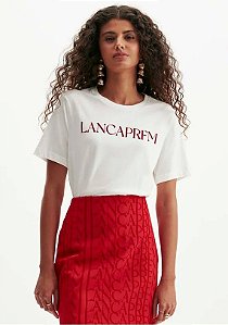 T-SHIRT BABY LOOK ESTAMPA LOCAL  LANÇA PERFUME