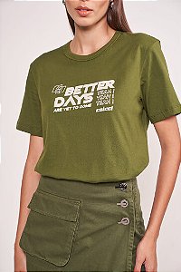 CAMISETA COLCCI  CINZA FULIGEM