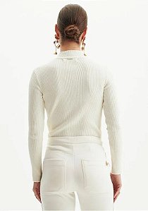 BLUSA TRICOT GOLA ALTA LANÇA PERFUME
