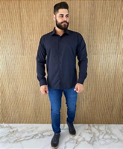 CAMISA ML ESSENCIAL SLIM  PRETO OGOCHI