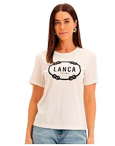 T-SHIRT BABY LOOK LANÇA PERFUME OFF