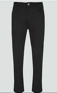 CALCA JEANS SLIM ACETINADA  PRETO DUDALINA