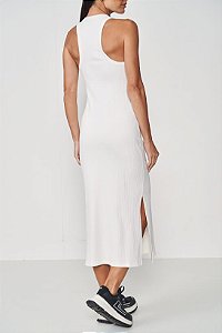 VESTIDO CANELADO PRETO COLCCI