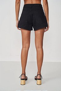 SHORT SARJA JADE PRETO COLCCI